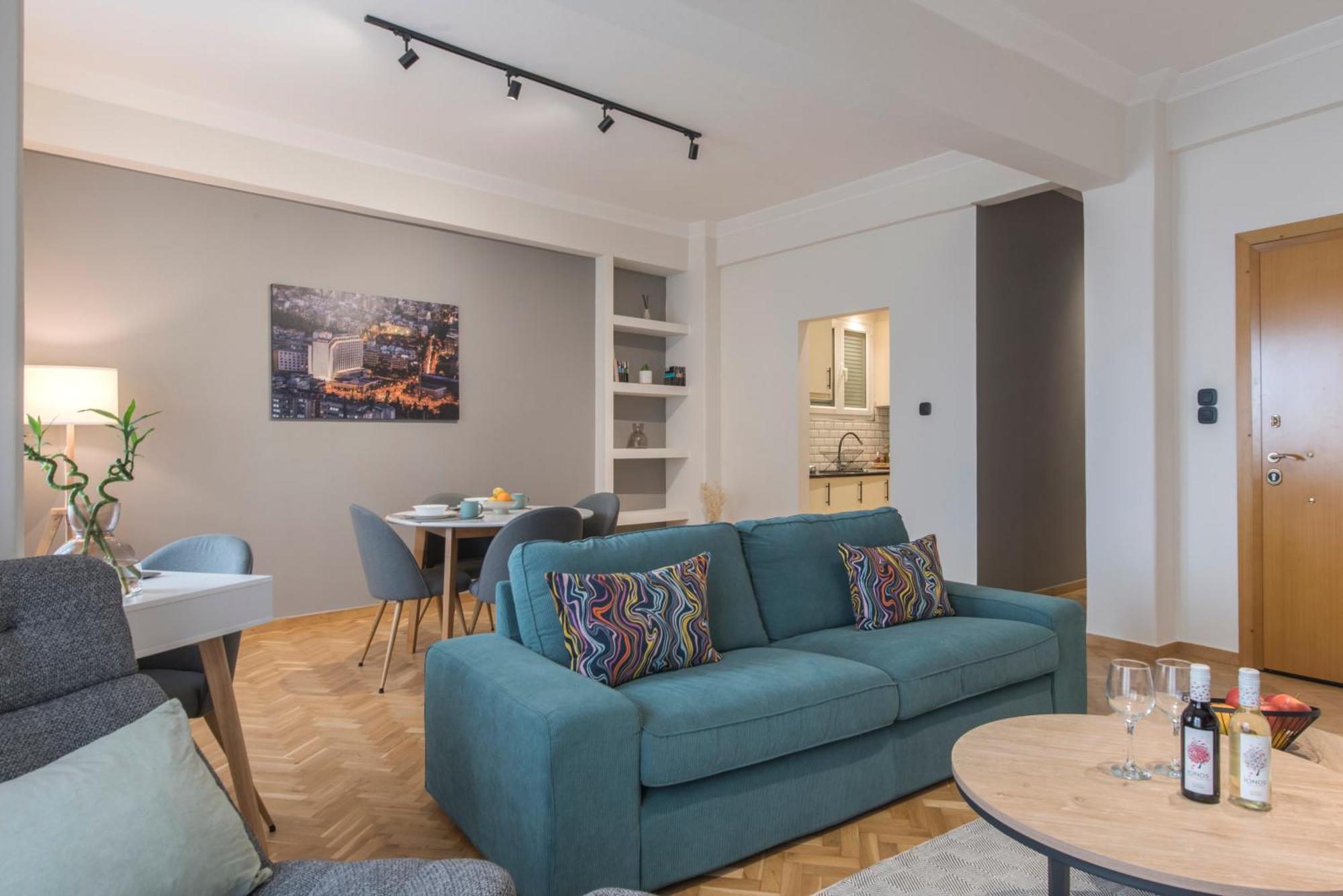 Modern Ilisian Apartment Athens Ngoại thất bức ảnh